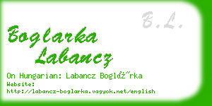 boglarka labancz business card